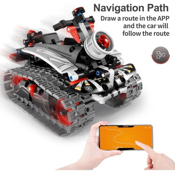 New sealed box. Mechanical Masters Stem Car/Robot building set. 419 pieces - Picture 5 of 10